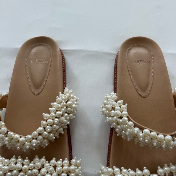 Alexandre Birman Women's Constanza Faux Pearl Sandals - Picture 3 of 11